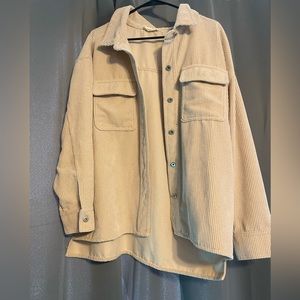 Light corduroy jacket!